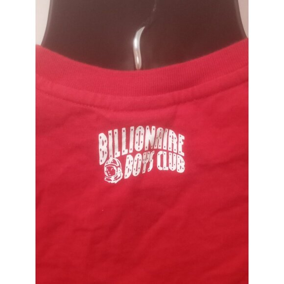 Billionaire Boys Club Shirt Mens Medium M Red Astronaut Helmet Graphic Tee BBC - Picture 5 of 9